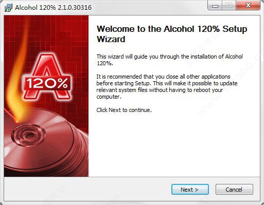 Alcohol 120%���İ�Ԕ��(x��)���b�̳�