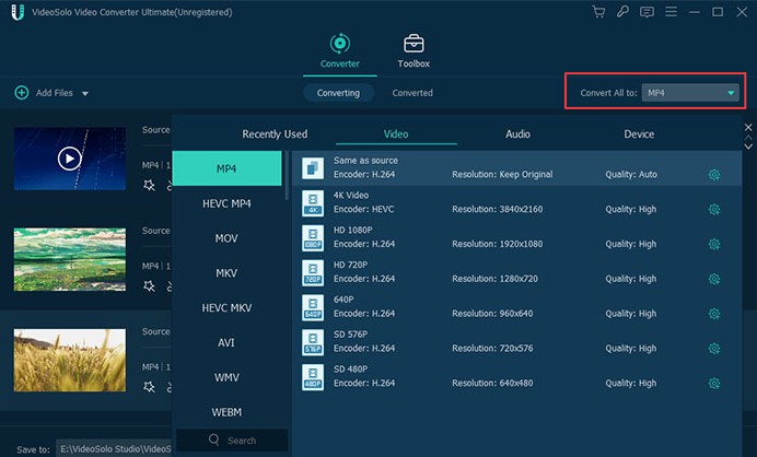 VideoSolo Video Converter Ultimateҕ�l�D�Q�̌W
