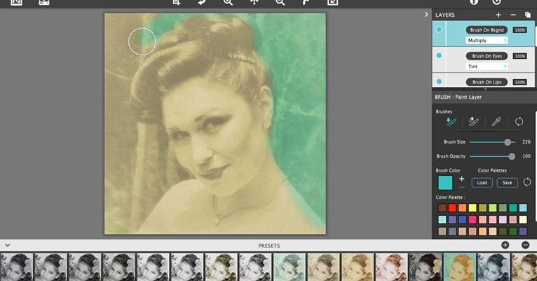 Hand Tint Pro�͹���Ƭ�����̌W