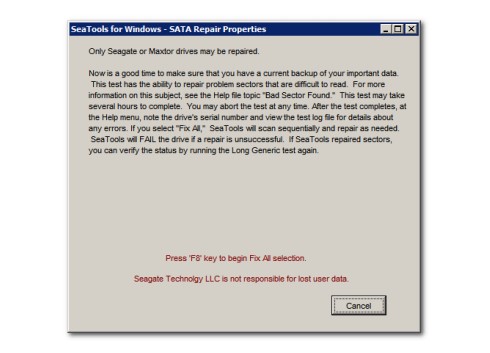 SeaTools�űP�\�๤�߹ٷ����dʹ�Î���