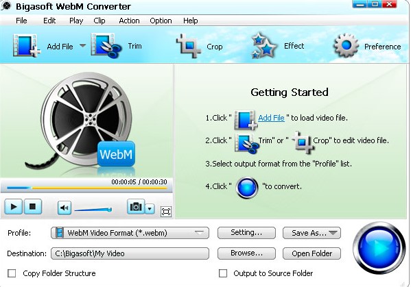 Bigasoft WebM Converter�ٷ����dҕ�l�D(zhu��n)�Q�D�Ľ̌W(xu��)