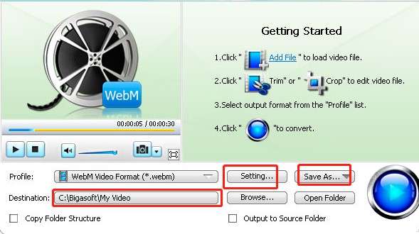 Bigasoft WebM Converter�ٷ����dҕ�l�D(zhu��n)�Q�D�Ľ̌W(xu��)