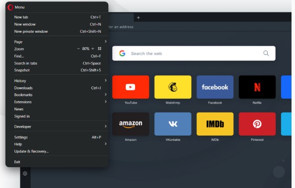 Opera�g�[���ٷ����d��߅�ڿ�ݹ���ʹ�Î���