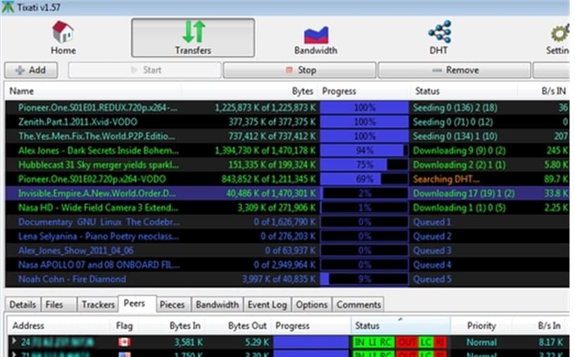 Tixati�N�����d�������İ�ܛ����ɫ������