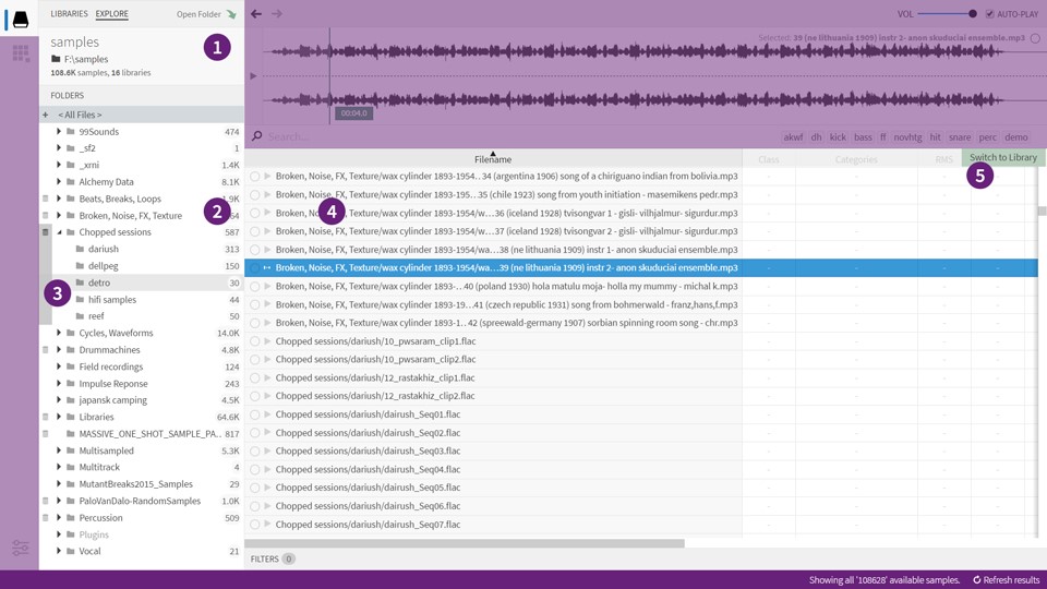 Sononym��X������ݔ��D��ʹ�ý̌W