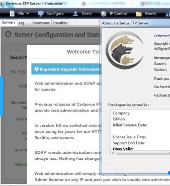 Cerberus FTP Server�W(w��ng)�j(lu��)�ļ���ݔ�̌W(xu��)