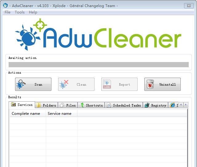 AdwCleanerܛ��Ԕ����B�ͳ�Ҋ���}