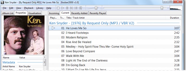 Foobar2000�ٷ����dCD������l�̌W