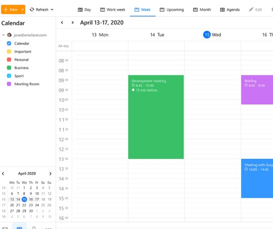 eM client�ٷ����d�]����Ԓ���܈D�Ľ̌W