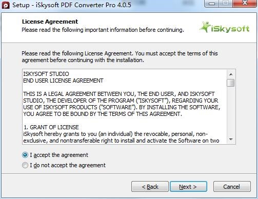 iSkysoft PDF Converter Pro���b��ʹ��Ԕ���D���f��