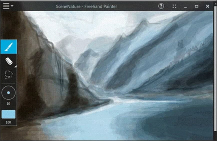 Freehand PainterHSB �ɫģ�͈D���O�ý̌W