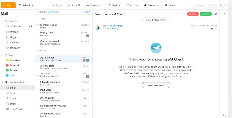 eM Client���°湦�ܽ�B��ʹ�ÈD�Ď���