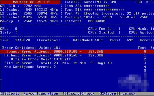 ��ôʹ��Memtest86�M�Ѓȴ�yԇ��ʹ���f��