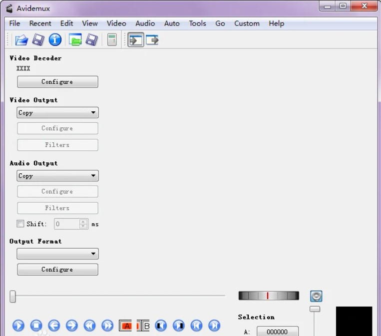 �D��Avidemuxҕ�l��݋����ʹ��