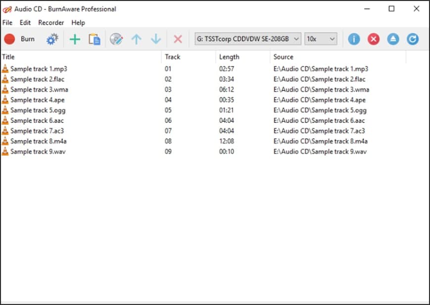 �D��BurnAware������P���ƈD�Ľ̌W