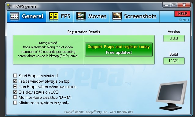 �D��Fraps��ƹ���ҕ�l��׽��(w��n)�}���