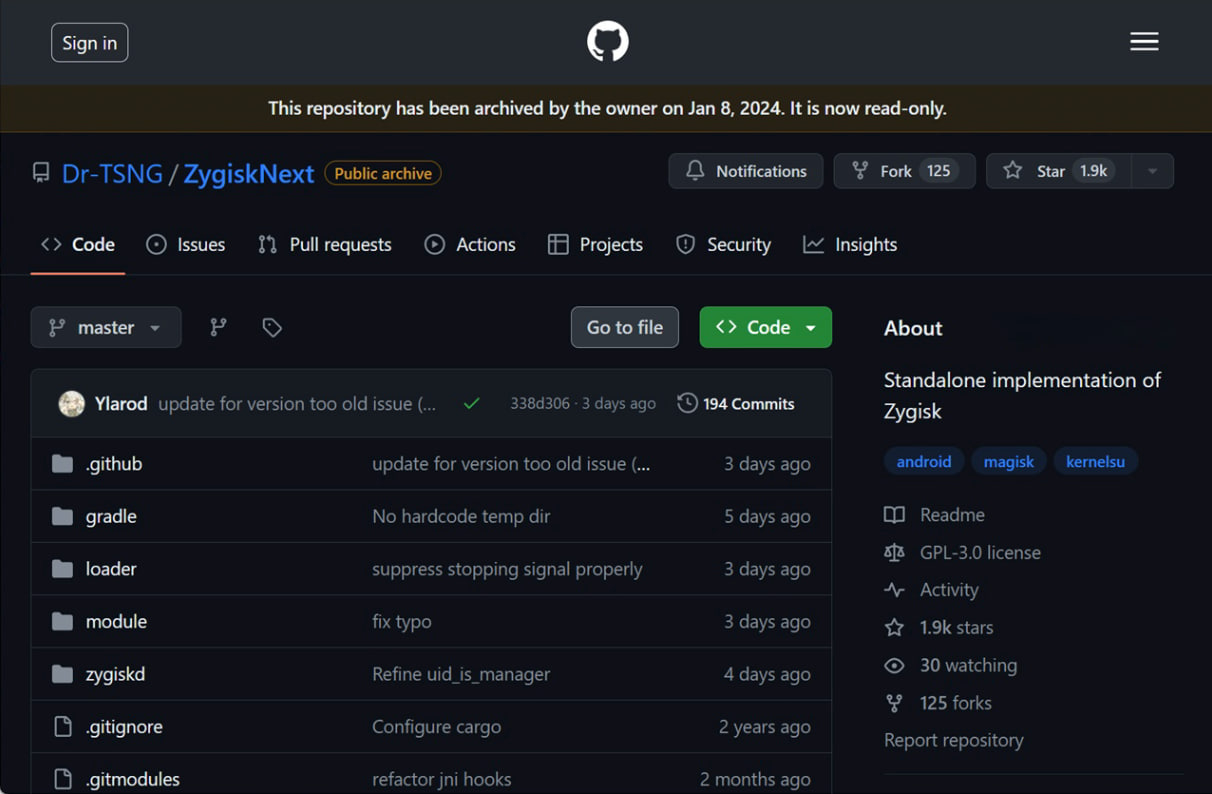 �D��LSPosed�¼����m��Zygisk Next��Shamiko��KSU��������ֹͣ����