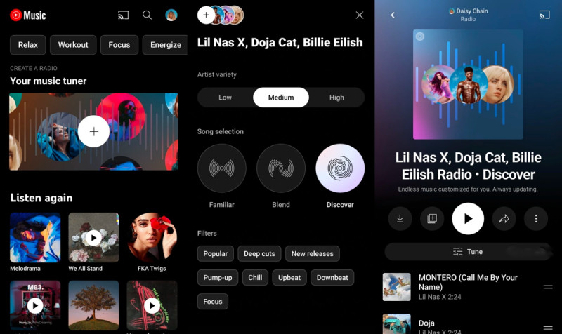 �D���@Ҳ�����M��YouTube Music���ô�^���_��_���Ź���׃�ɸ��M����